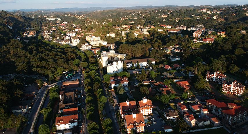 Vista Aérea de Campos do Jordão